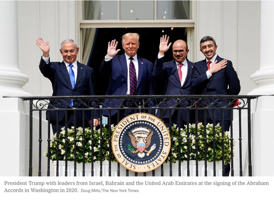 Trump is a disaster in the Mideast