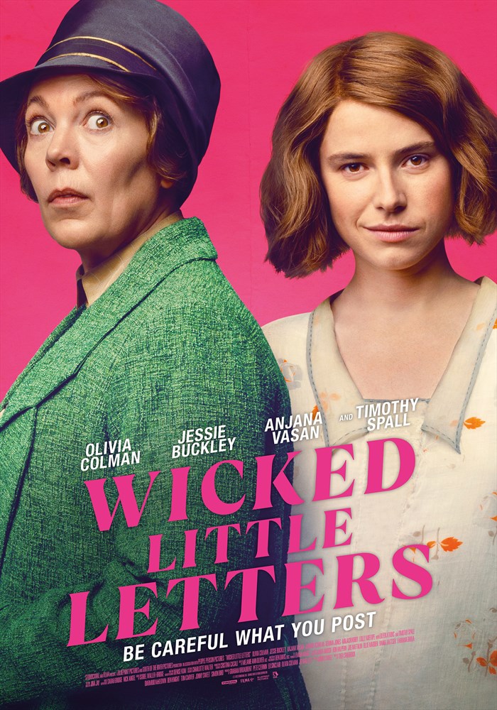 a movie poster for wicked little letters
