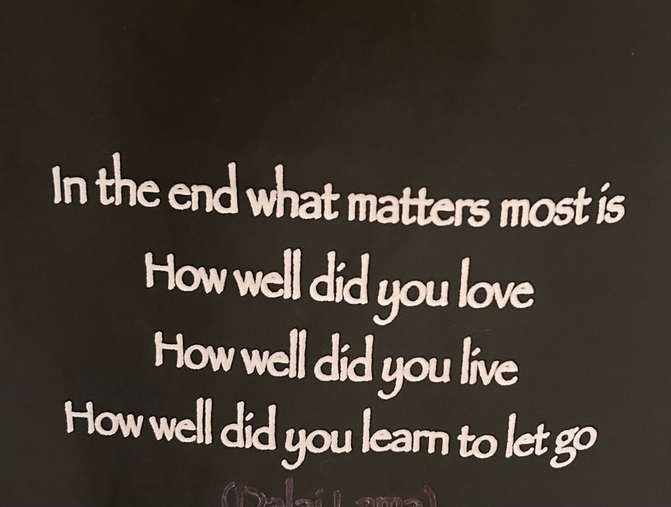 Reflection #6 It Is Enough