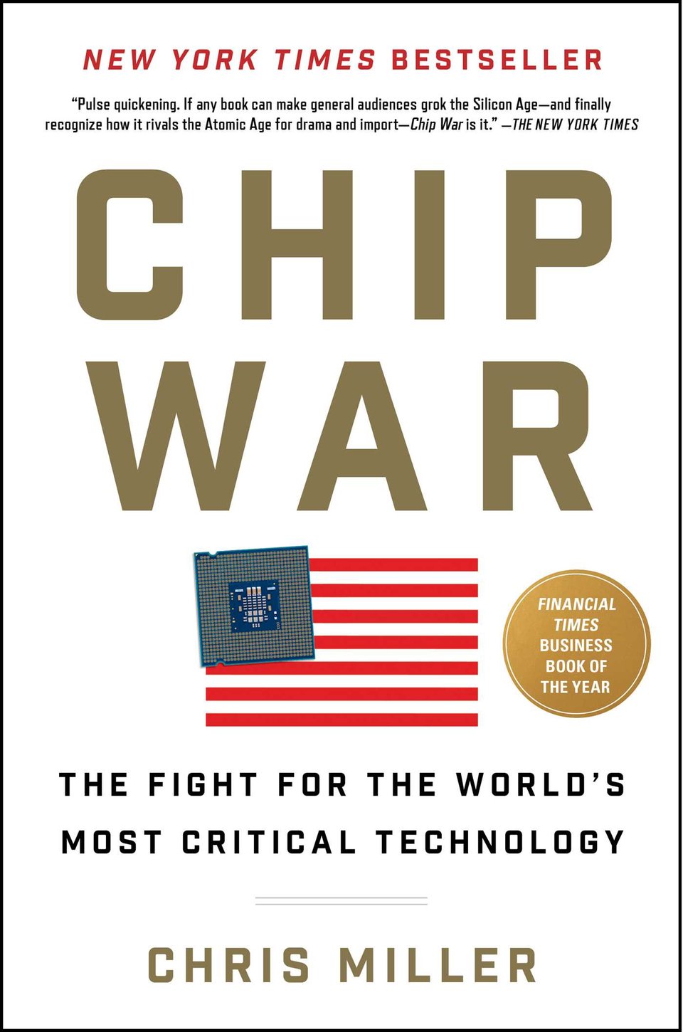 Book cover of the book Chip War by Chris Miller
