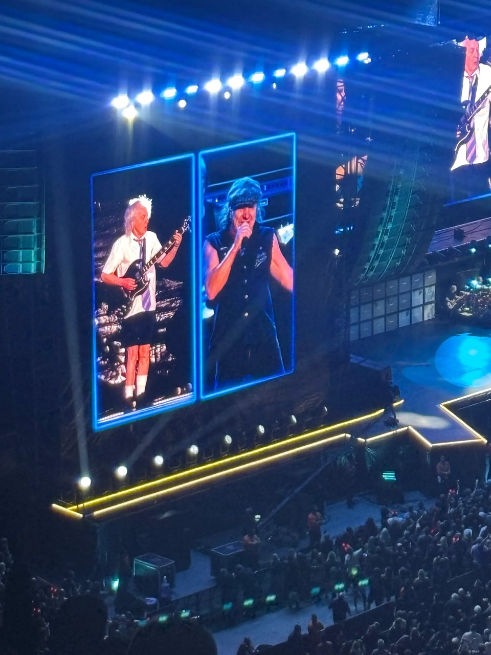 Ac/DC live at allegiant stadium
