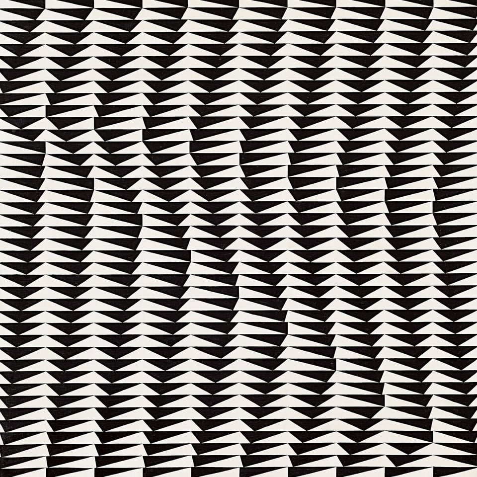 Bridget Riley: Triangles
