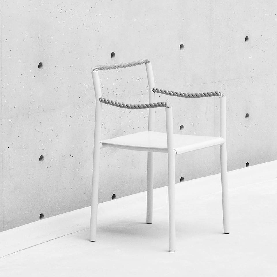 rope chair, part of the rope furniture collection