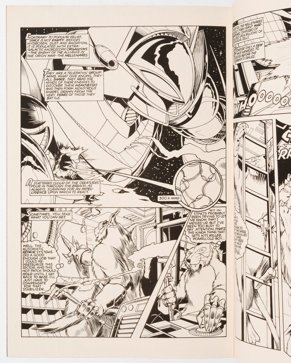 black and white preview art from Dynamo Joe 8