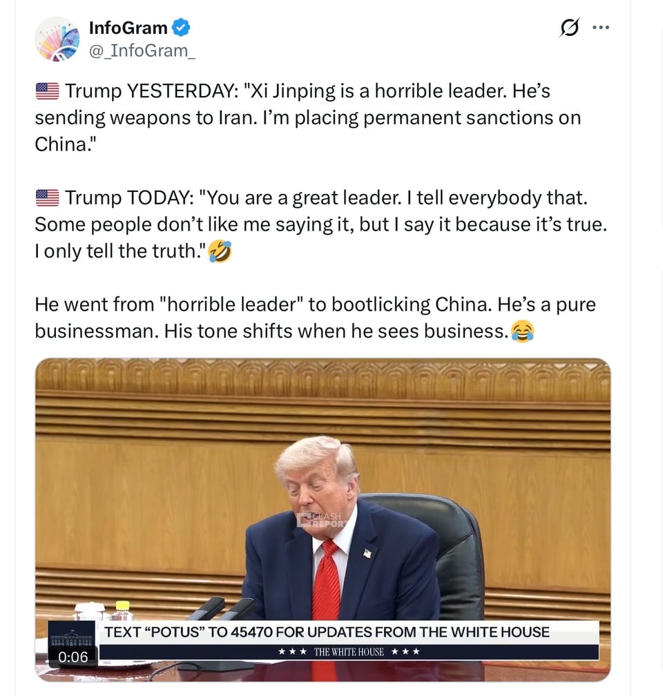 Trump embarrassed America as ever.
