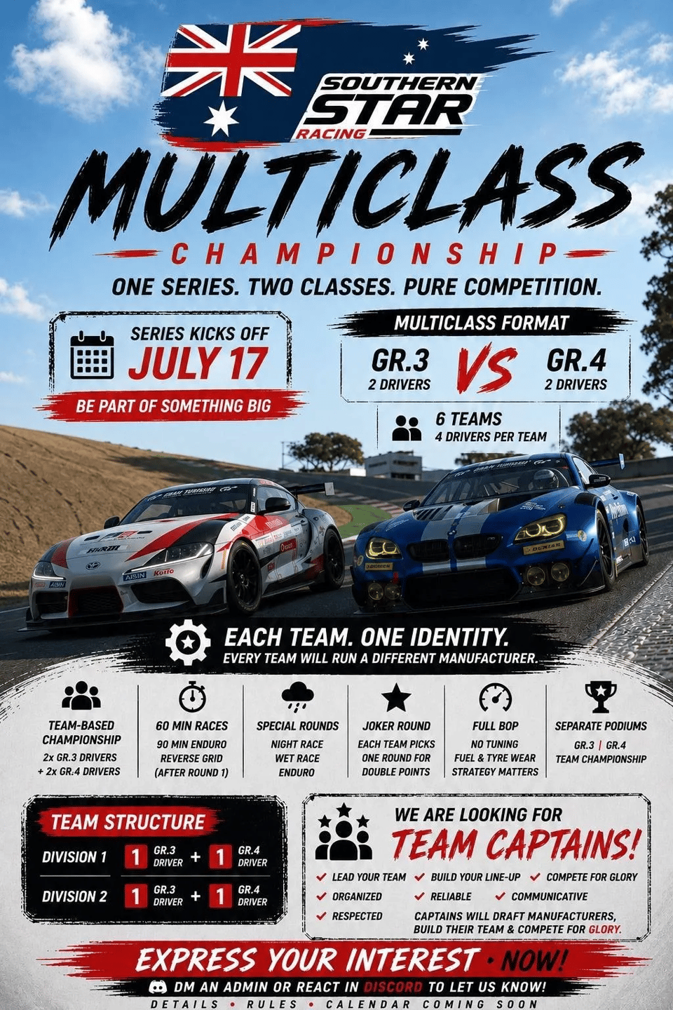 NZ Sim Racing in July