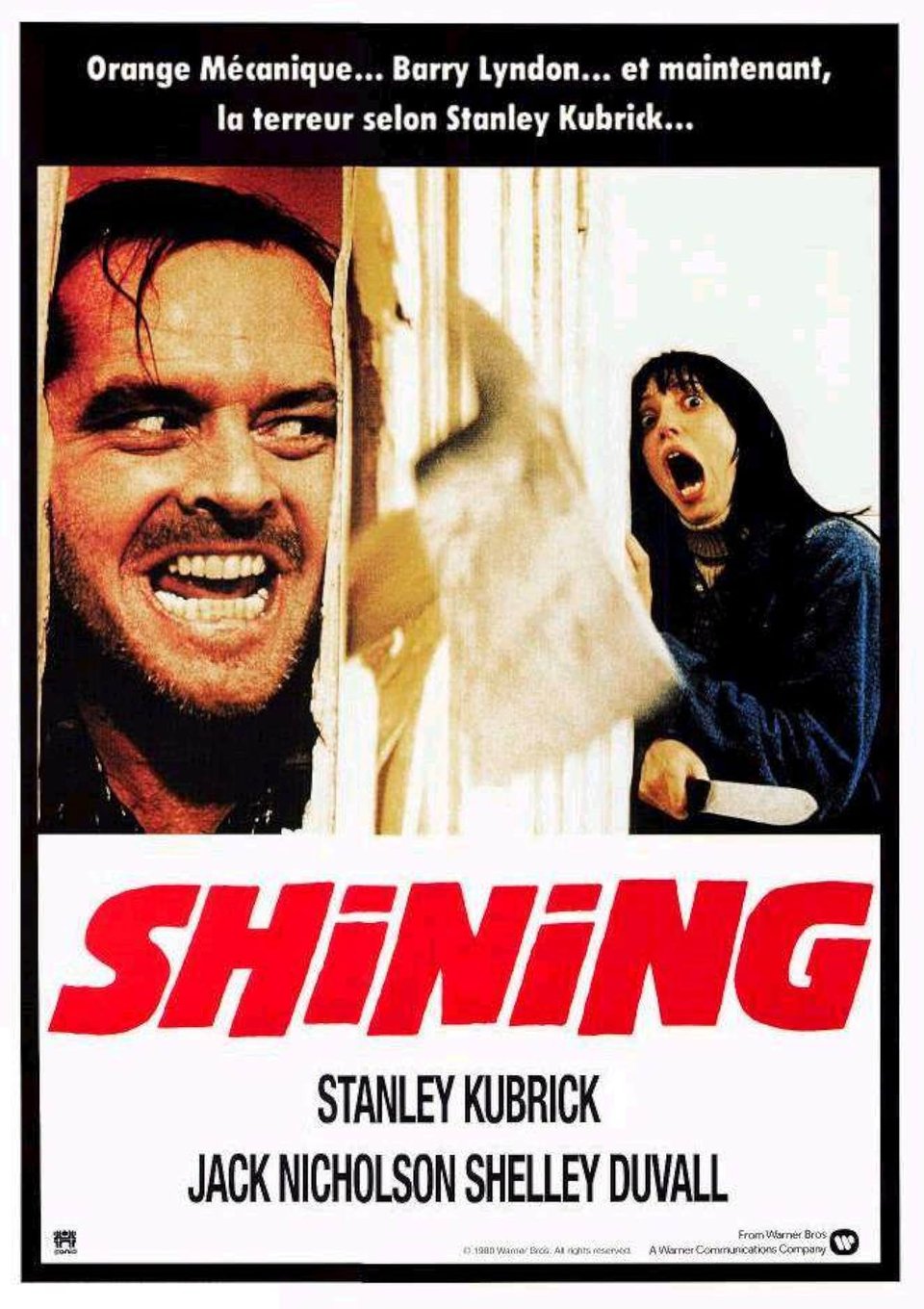 Poster for "The Shining."
