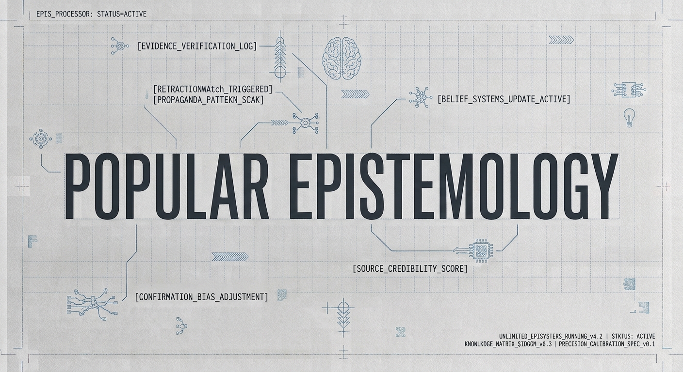 Popular Epistemology Digest — 28 August 2026