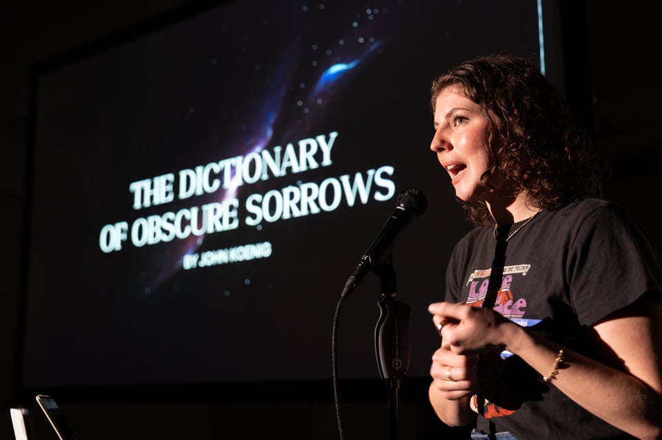 Ashley presenting.