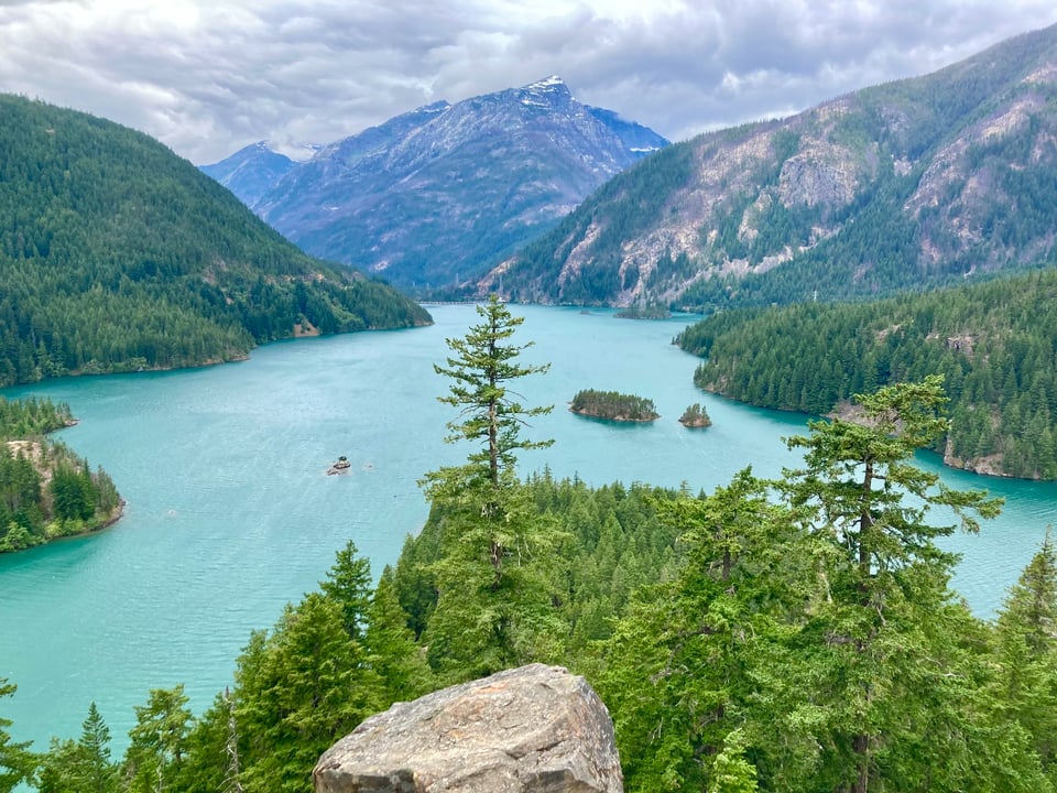 A beautiful view in the North Cascades