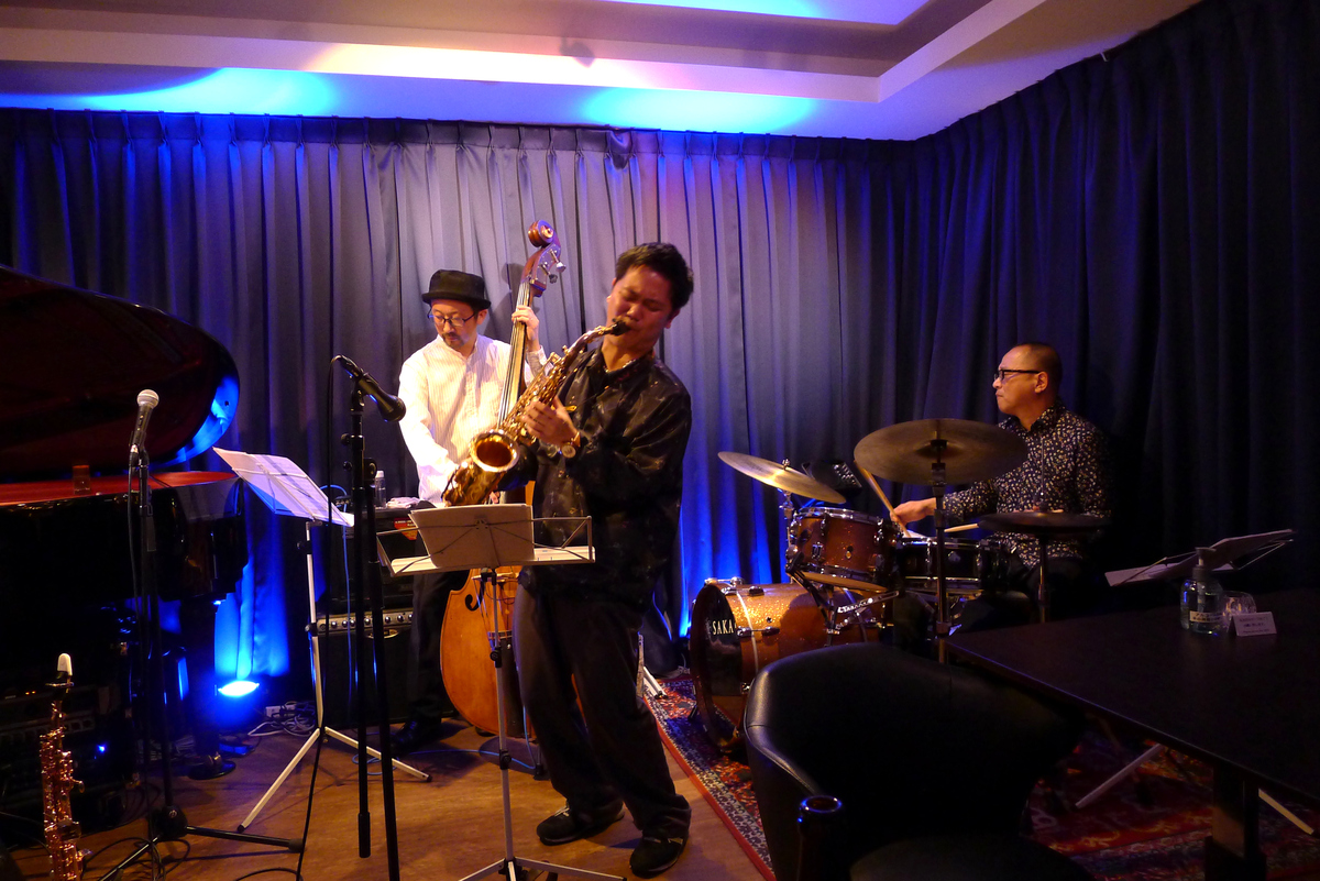 Wayne Shorter/John Coltrane Songbook Quartet with Takumi Nakayama (sax), Eriko Shimizu (piano), Yutaka Yoshida (bass), and Koichi Inoue (drums) at Velera (March 2025)