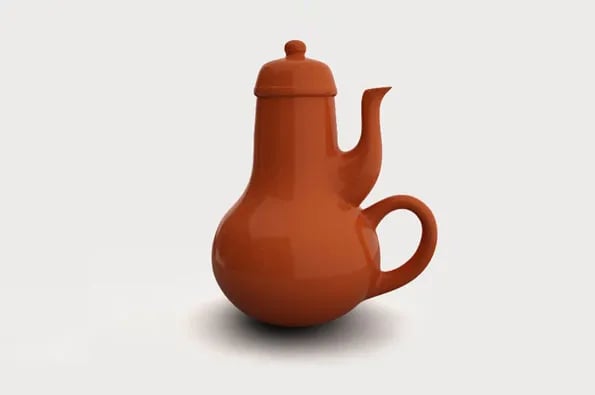 The coffee pot for masochists by French artist Jacques Carelman
