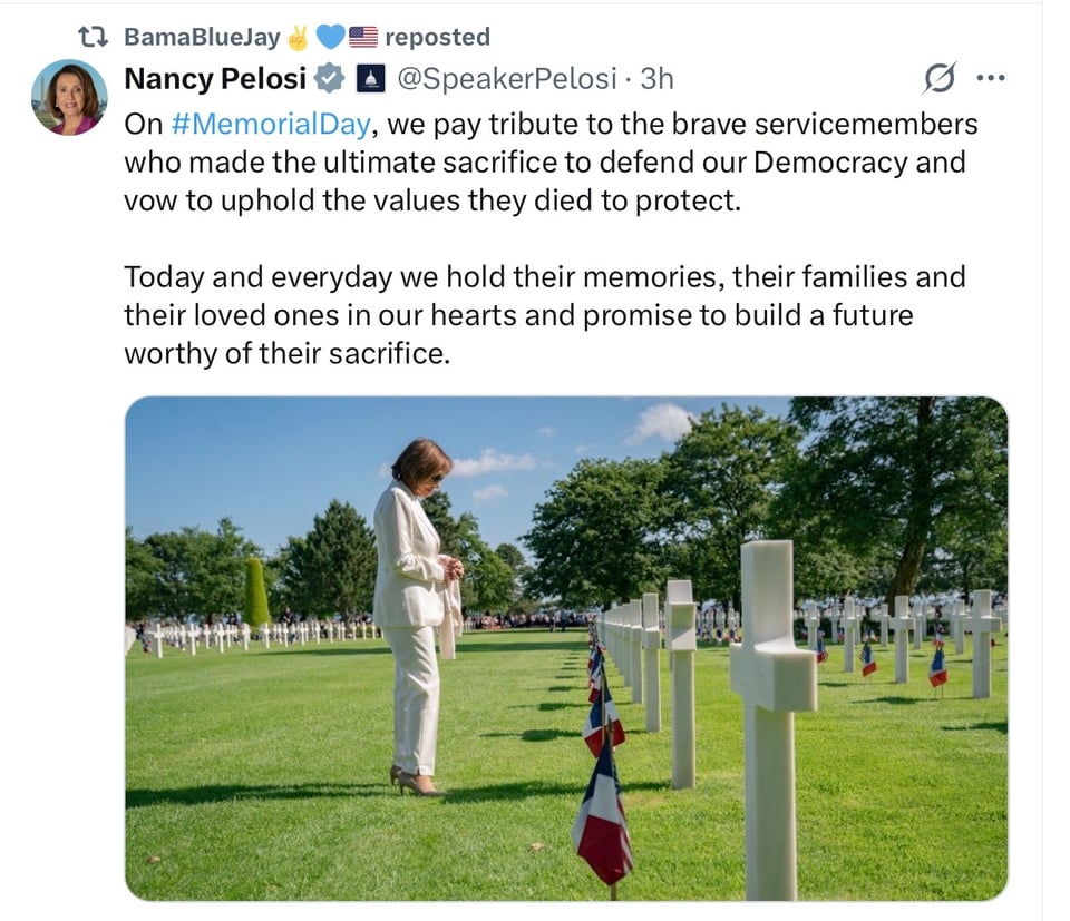 Remembering those who died for us.