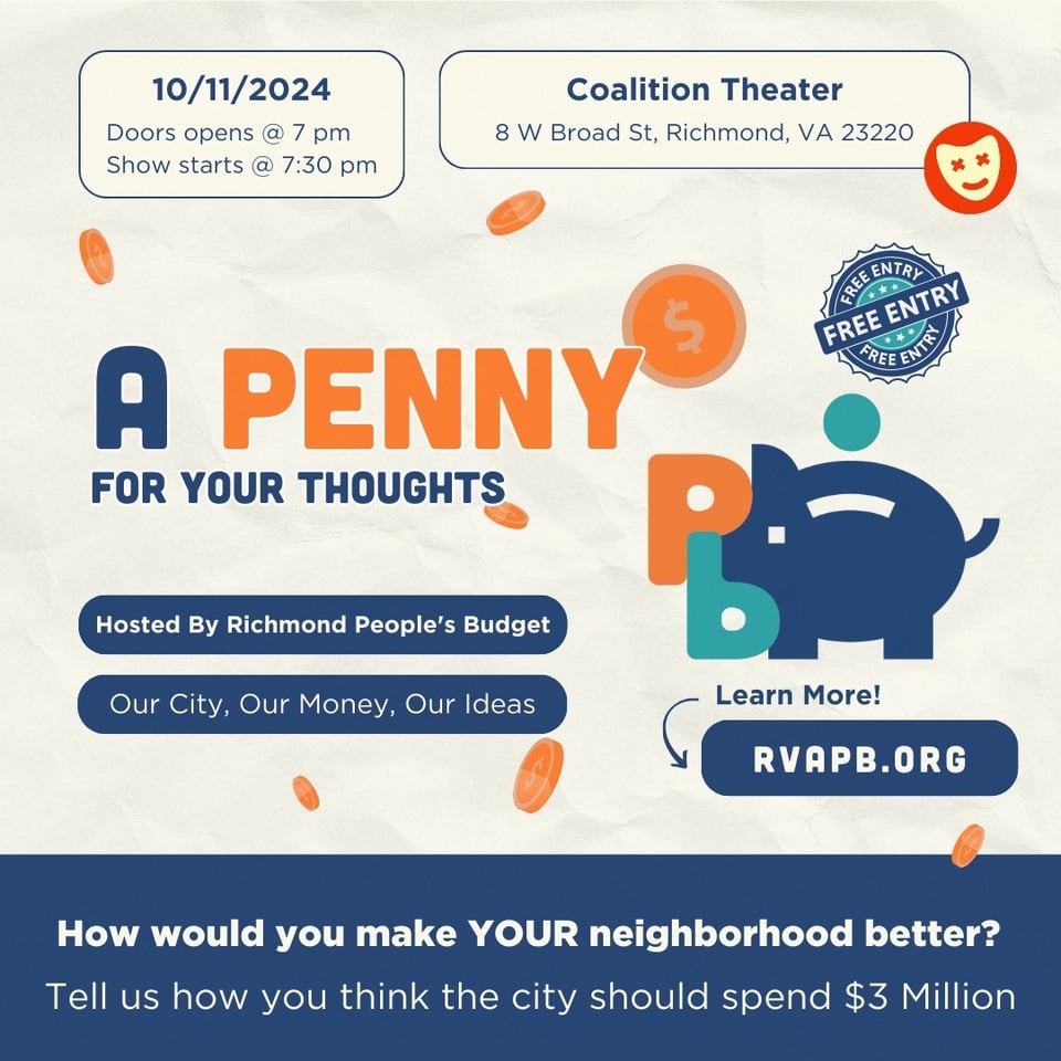 A flyer for an event at Coalition Theater on Oct 11th