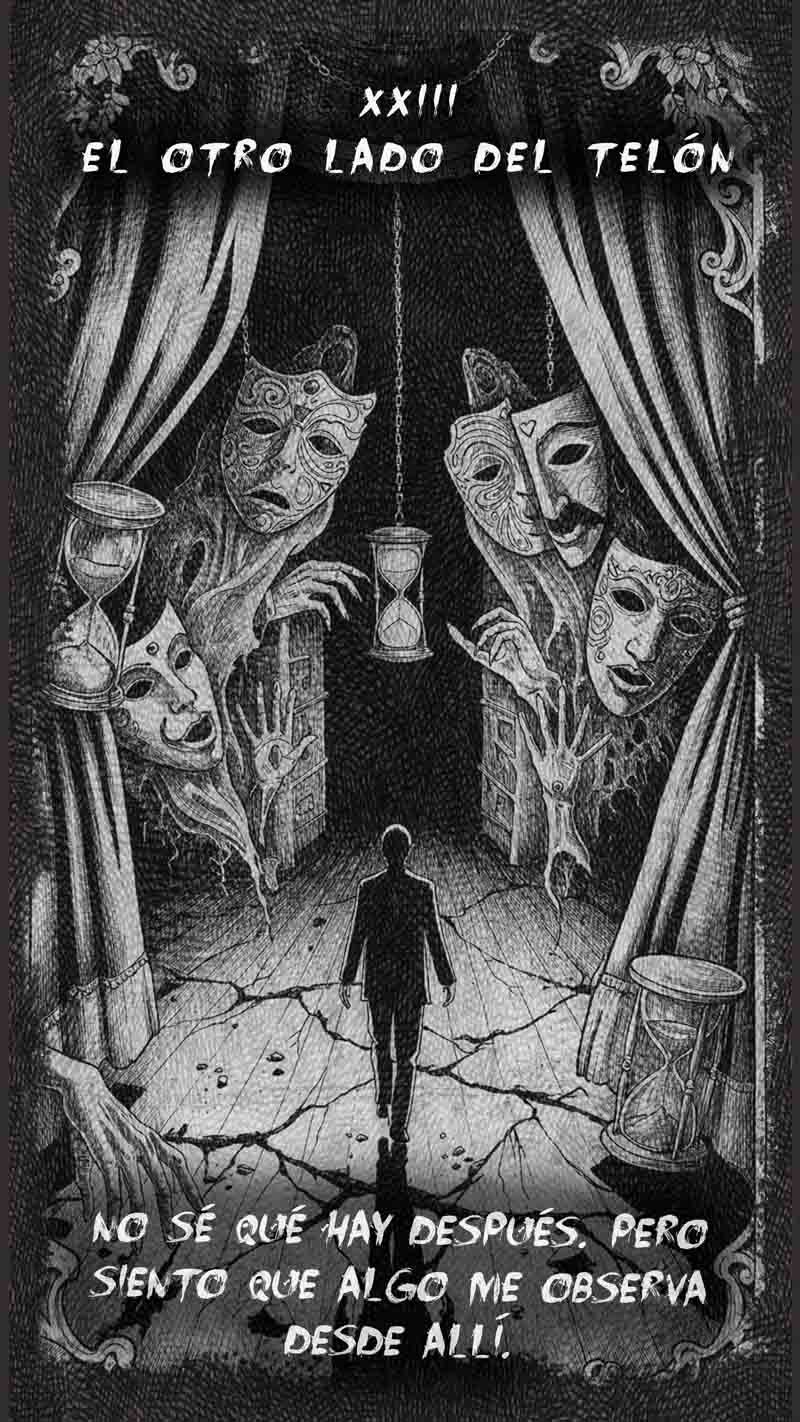 CARTA DEL ORACULO EL OTRO LADO DEL TELÓN