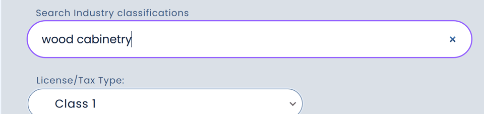 traditional search for 'wood cabinetry' showing no results