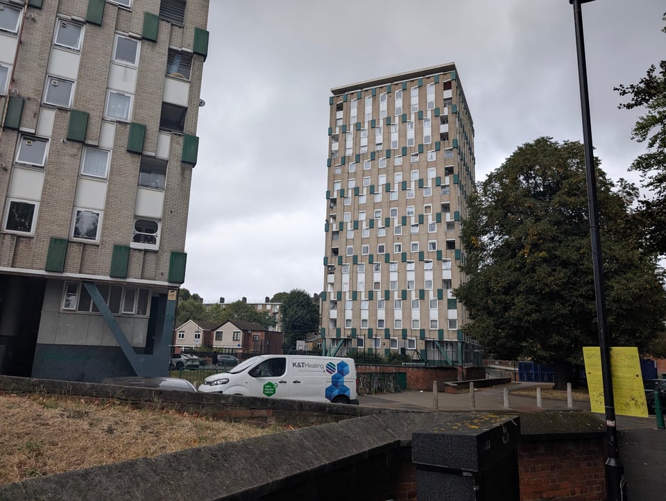 Some buildings in London