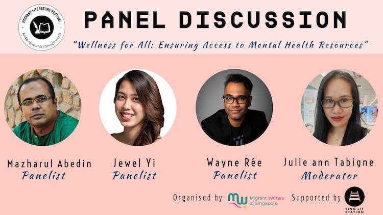 My panel for the Migrant Literature Festival
