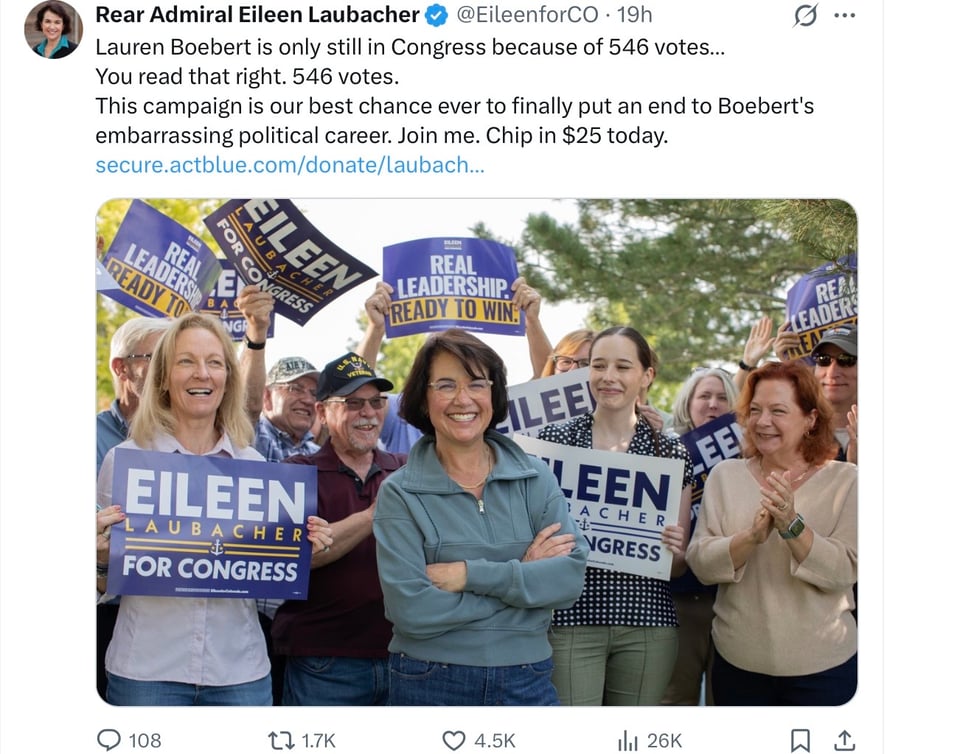 Colorado House seat.