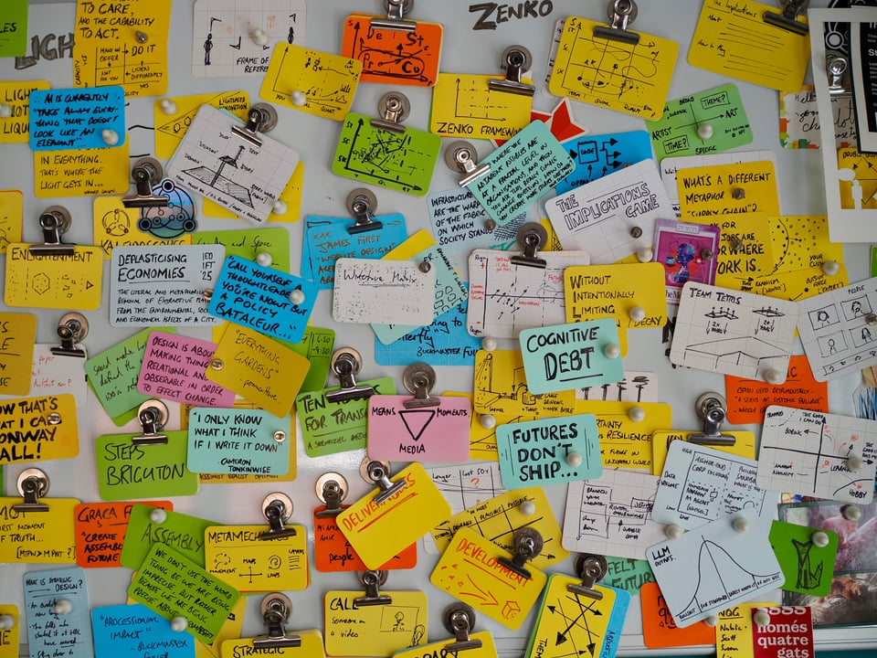 The board or Artefact Cards, as at 25th April 2025