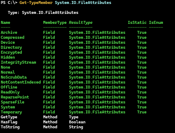 System.IO.FileAttributes