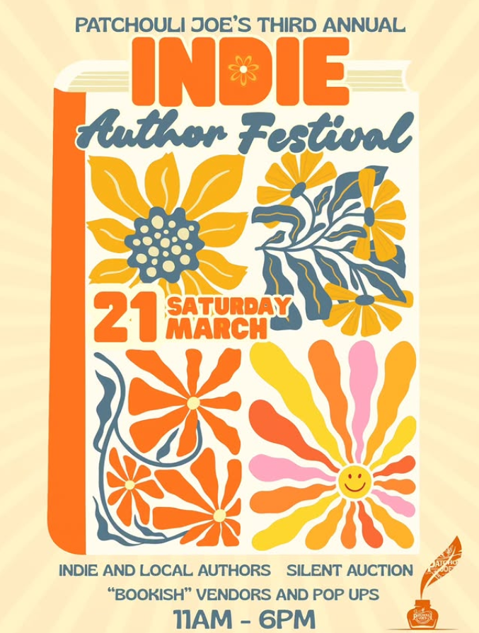 Indie Author Festival Pathoulic Joe's Third Annual 21 March Saturday 11AM - 6PM