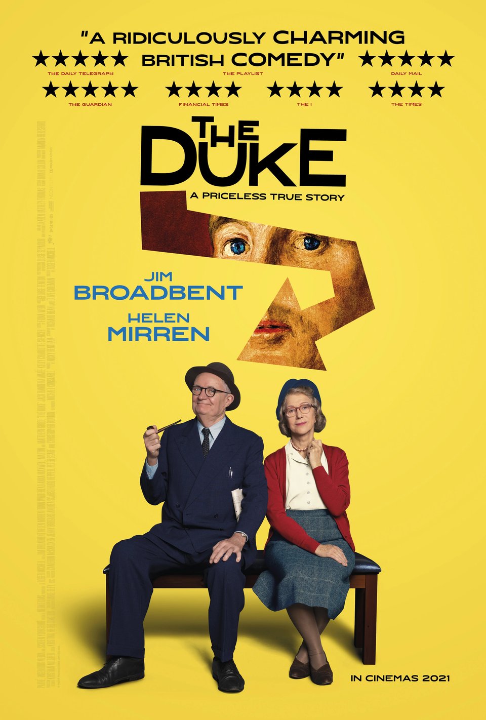 Promotional poster for the film The Duke.