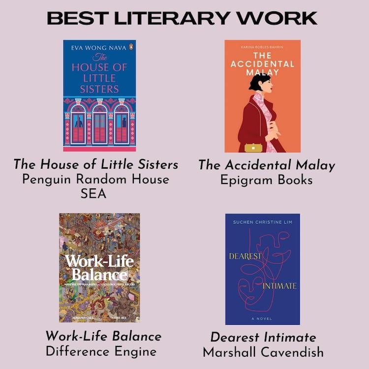 Work-Life Balance and the other nominees for Best Literary Work