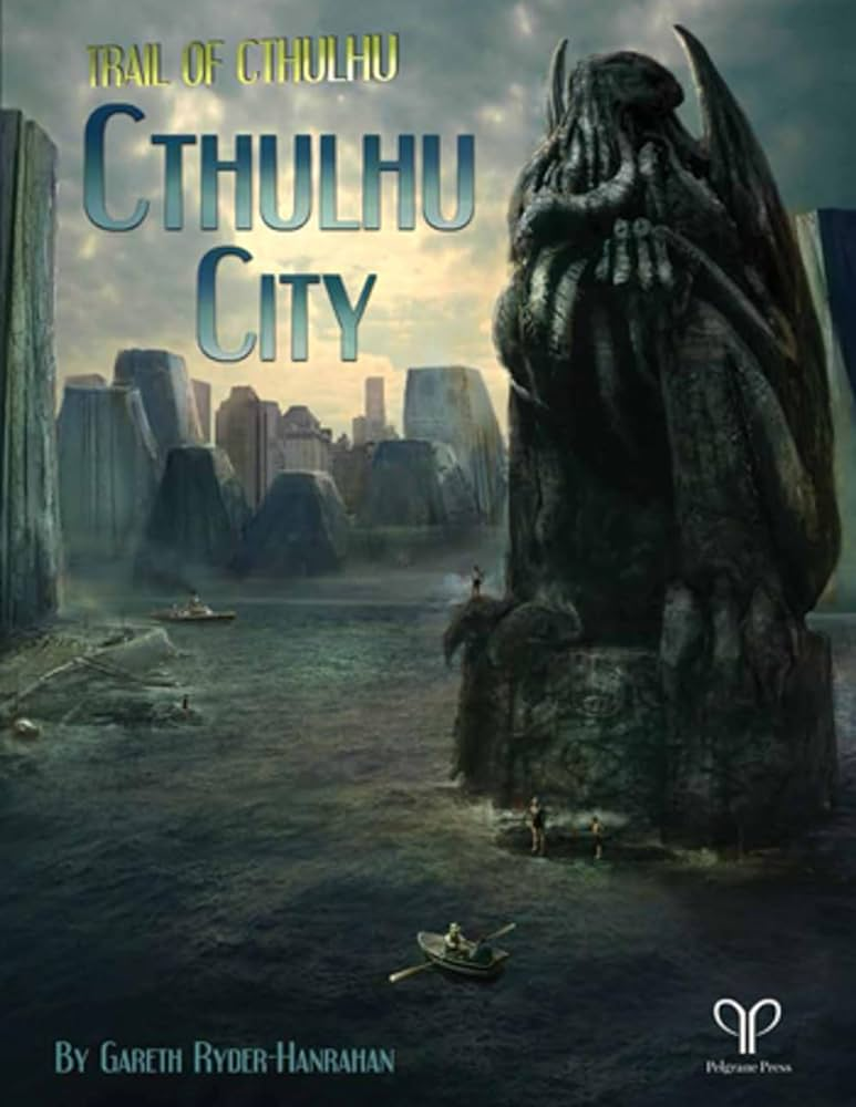 A Cycolpean city with basalt roads, all hail great Cthulhu