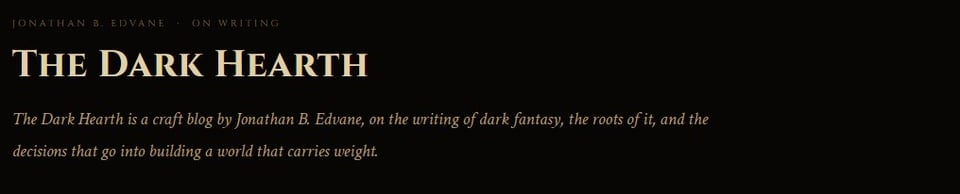 The Dark Hearth