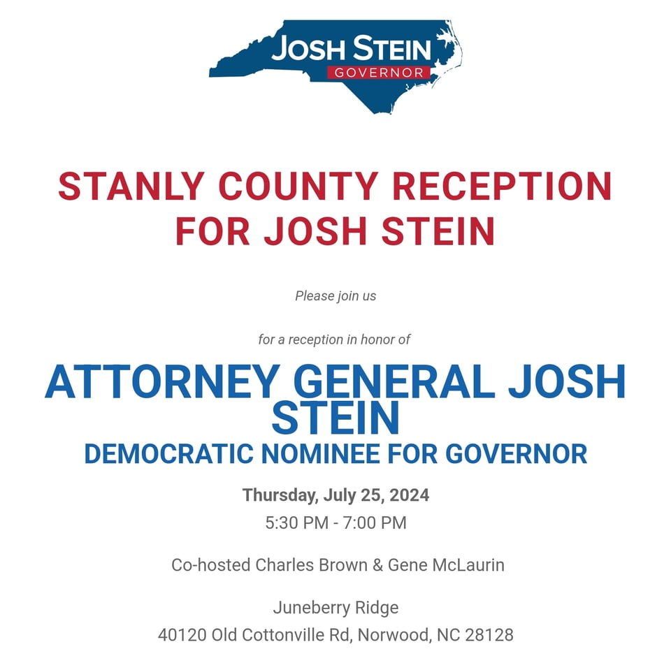 Fundraiser for Josh Stein