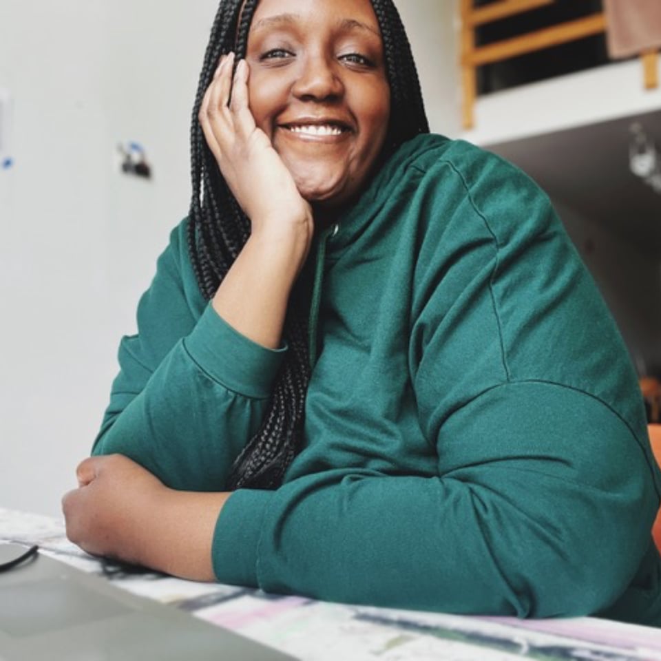 Photo of artist Stephanie Graham