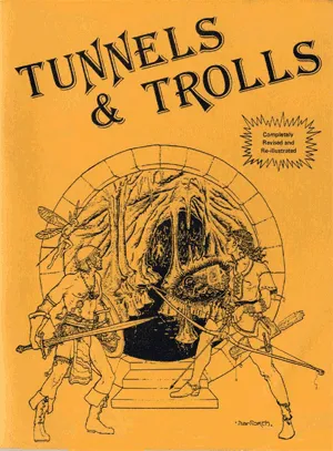Three warriors - an elf, a human and a fairy enter the tunnels to do battle with trolls