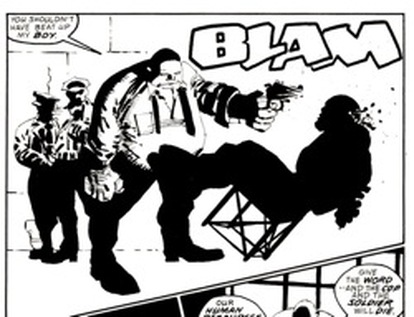 panel from sin city