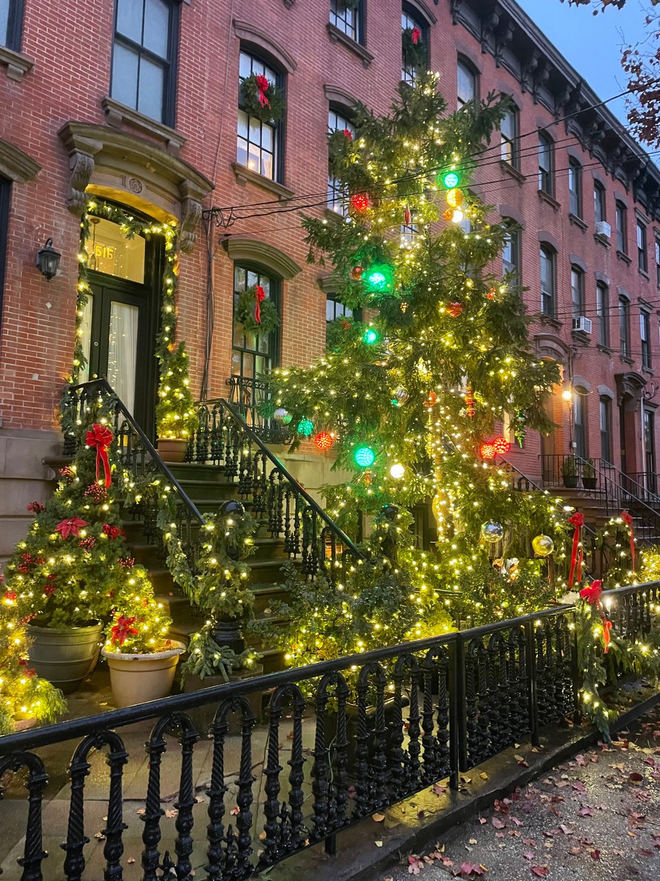 A very festive Hoboken resident