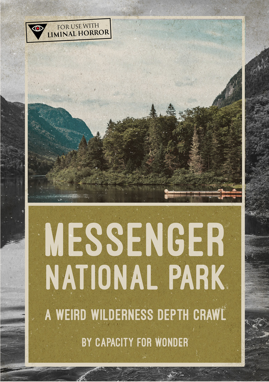 Looks like an 80s leaflet for visiting an American National Park