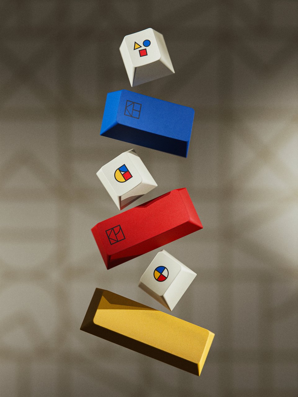 floating keycap from the gestalt set