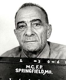 Vito Genovese, boss of the Genovese crime family, which ran the Stonewall Inn (mugshot).