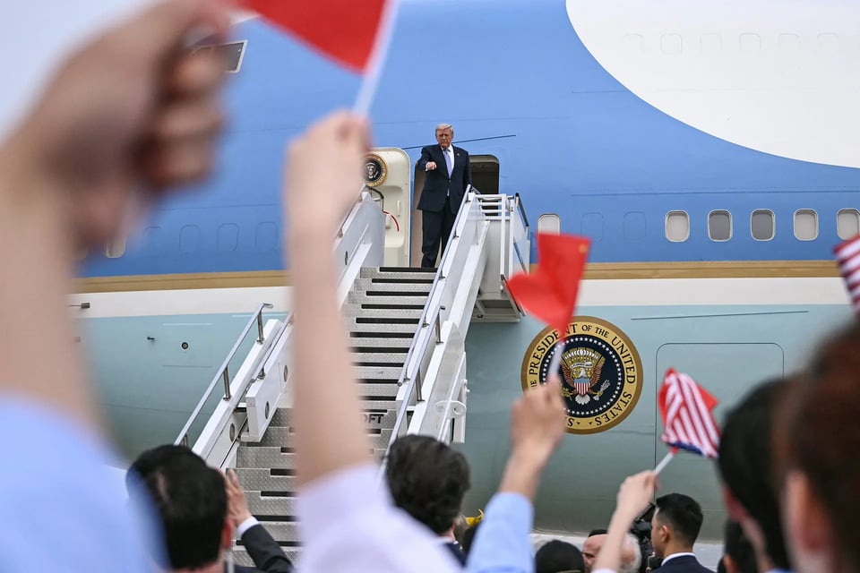 Trump in China