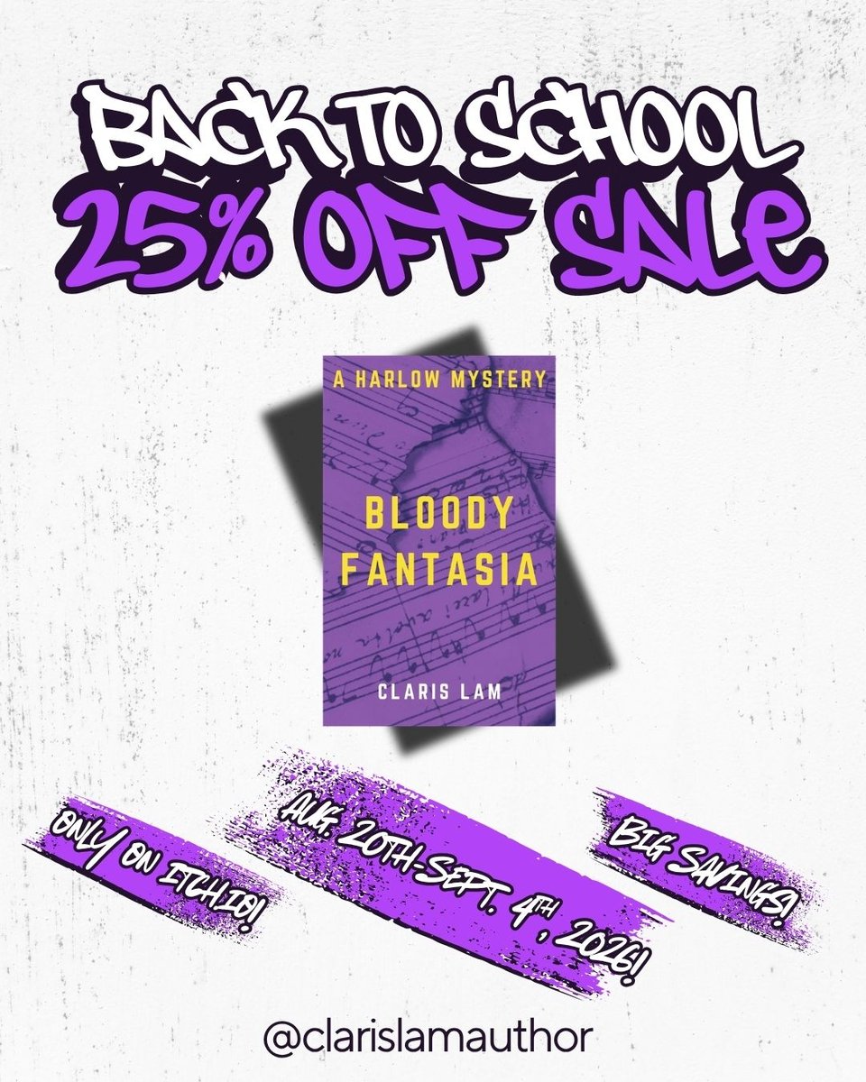 Back To School - 25% Off A MURDER MYSTERY!🕵️‍♀️