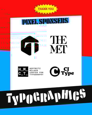 CJ Type is a sponsor of Typographics