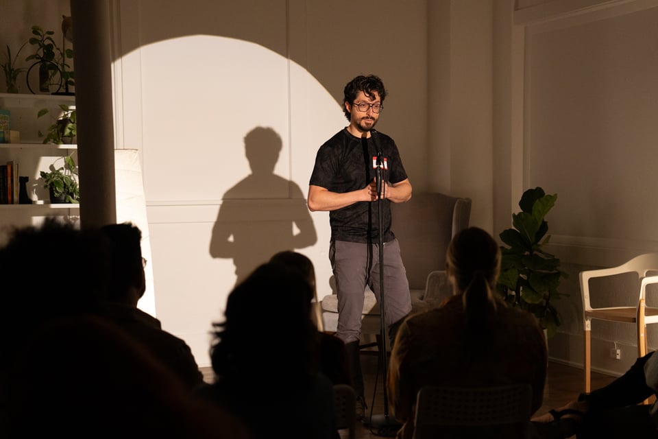 Ivan telling a story.