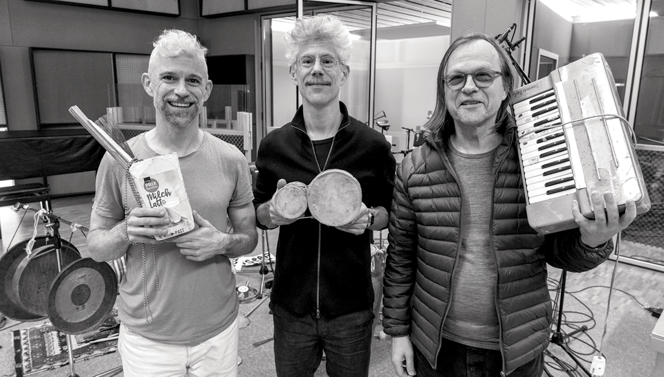 Chris Jaeger, Michael Jaeger, Peter Schärli are Blooming Rhythms