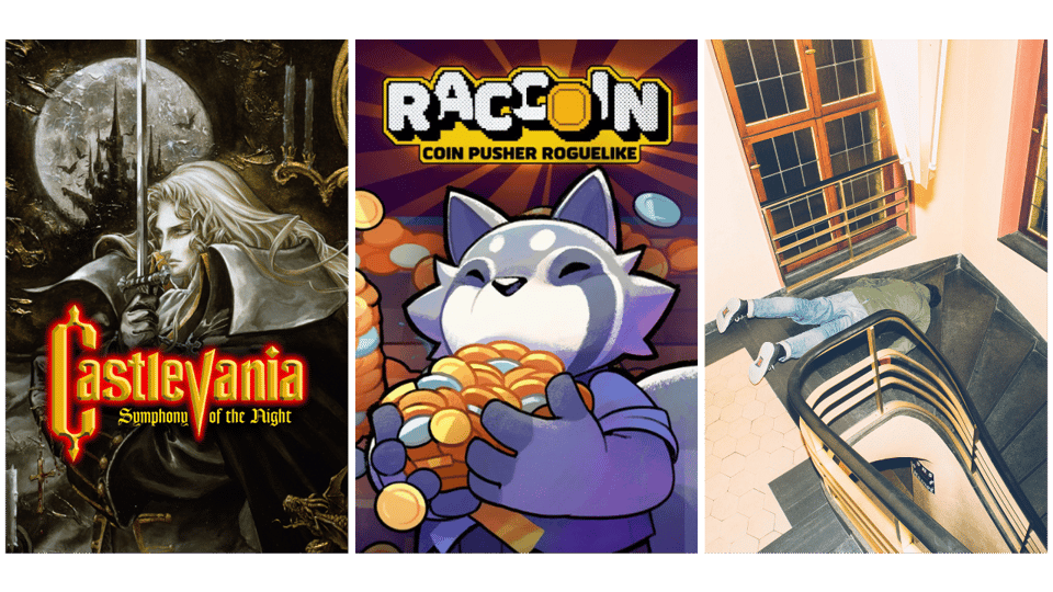 Castlevania SOTN, Raccoin, and Damien Jurado