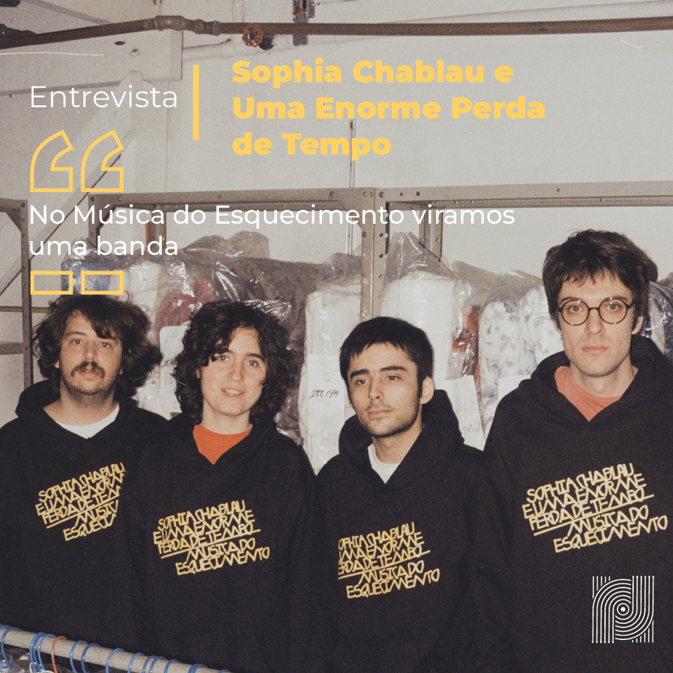 Capa Sophia Chablau e Uma Enorme Perda de Tempo