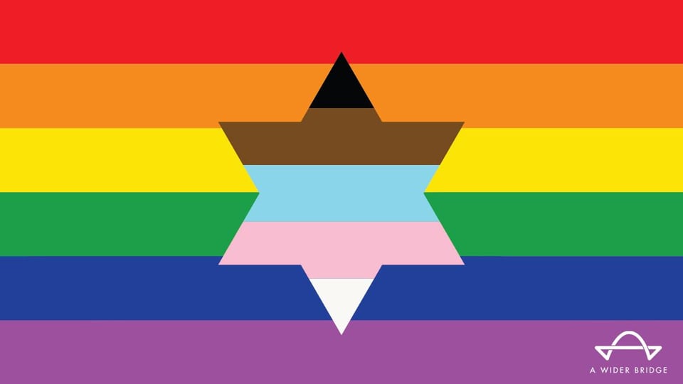 A Wider Bridge Pride Flag