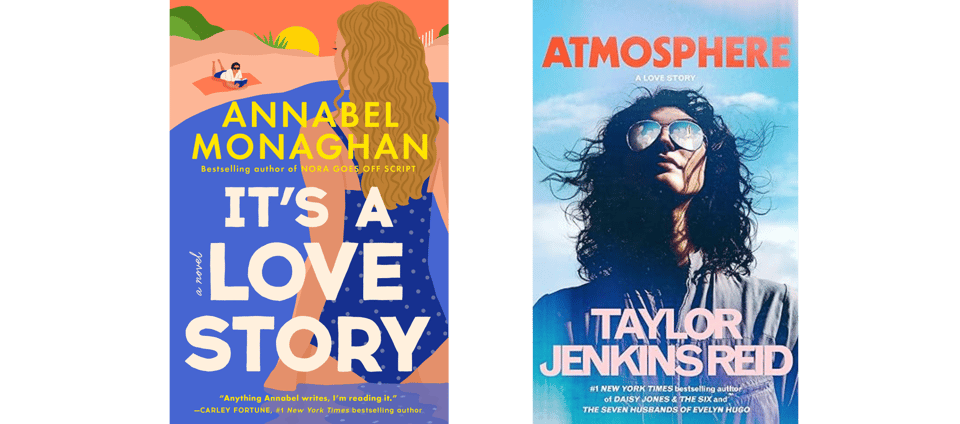 cover images of It's a Love Story and Atmosphere