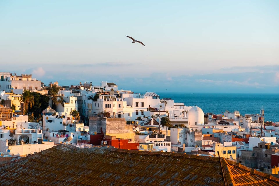 The Medina area of Tangier