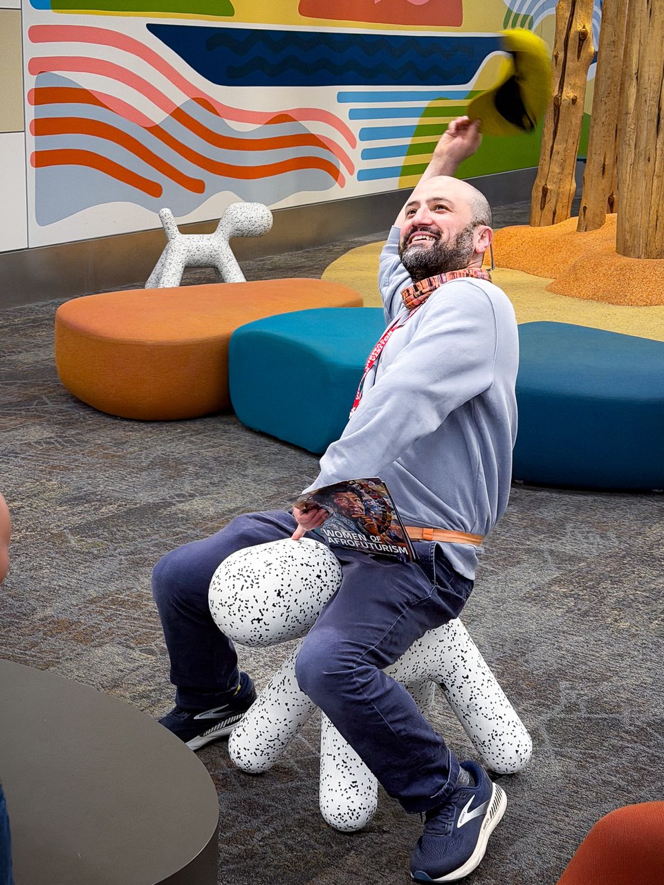 Riding the broncos at SFO