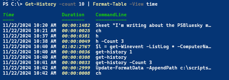 Time custom view